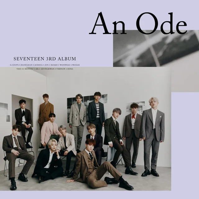 Pochette de l’album An Ode de SEVENTEEN