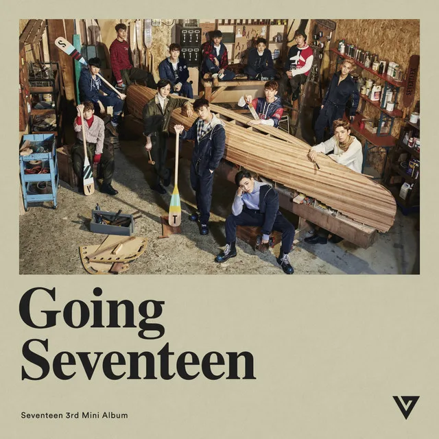 Pochette de l’album Going Seventeen de SEVENTEEN