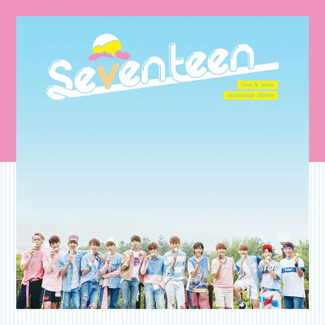 Pochette de l’album Love&Letter Repackage de SEVENTEEN