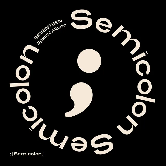 Pochette de l’album Semicolon de SEVENTEEN