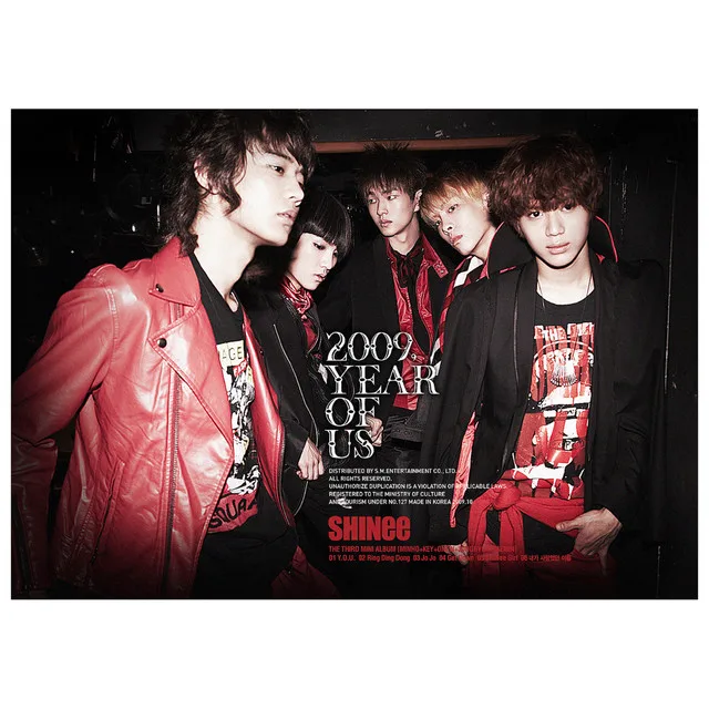 Pochette de l’album 2009, Year of Us - The Third Mini Album de SHINee
