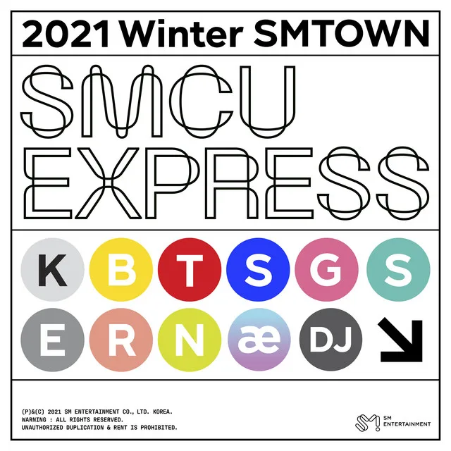 Pochette de l’album 2021 Winter SMTOWN: SMCU EXPRESS de SHINee