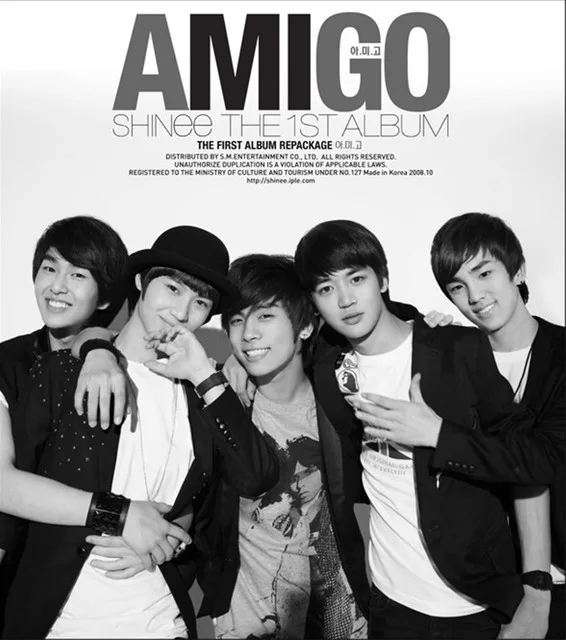 Pochette de l’album Amigo - The 1st Album Repackage de SHINee