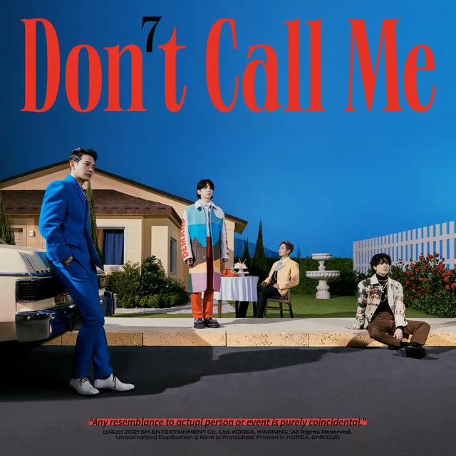 Pochette de l’album Don't Call Me - The 7th Album de SHINee