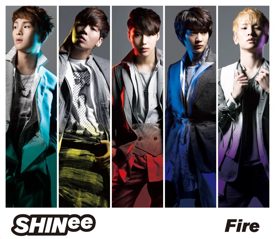 Pochette de l’album Fire de SHINee