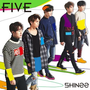 Pochette de l’album FIVE de SHINee