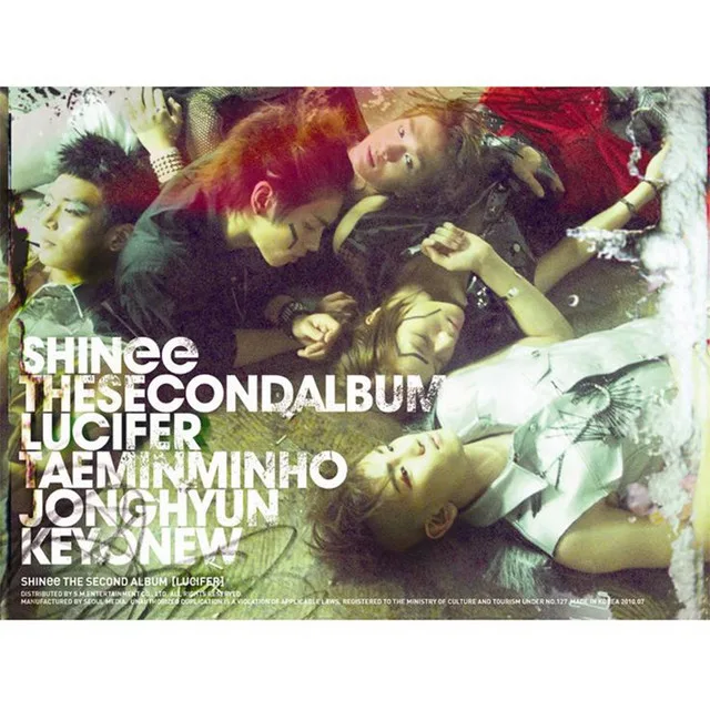 Pochette de l’album Lucifer - The 2nd Album de SHINee