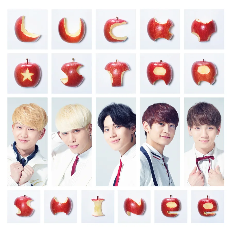 Pochette de l’album Lucky Star de SHINee