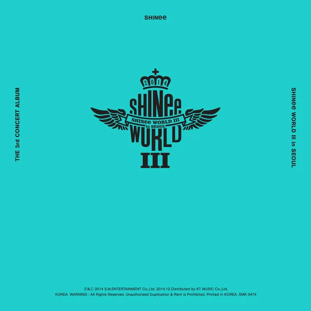 Pochette de l’album SHINee World III in SEOUL - The 3rd Concert Album de SHINee