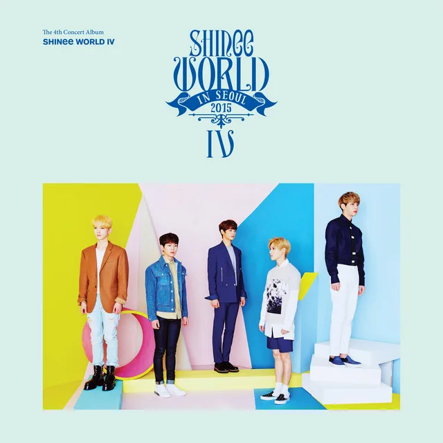Pochette de l’album SHINee WORLD IV - The 4th Concert Album de SHINee