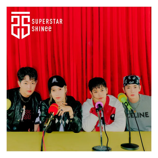 Pochette de l’album SUPERSTAR de SHINee