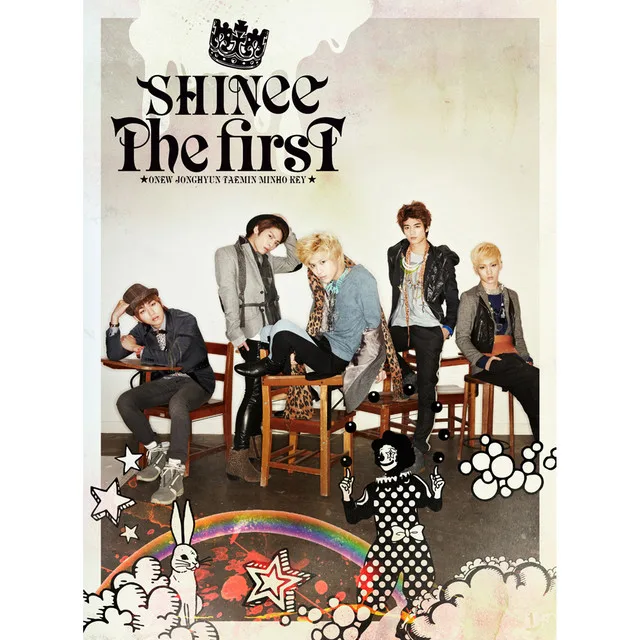 Pochette de l’album THE FIRST de SHINee