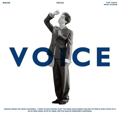 Pochette de l’album Voice de SHINee