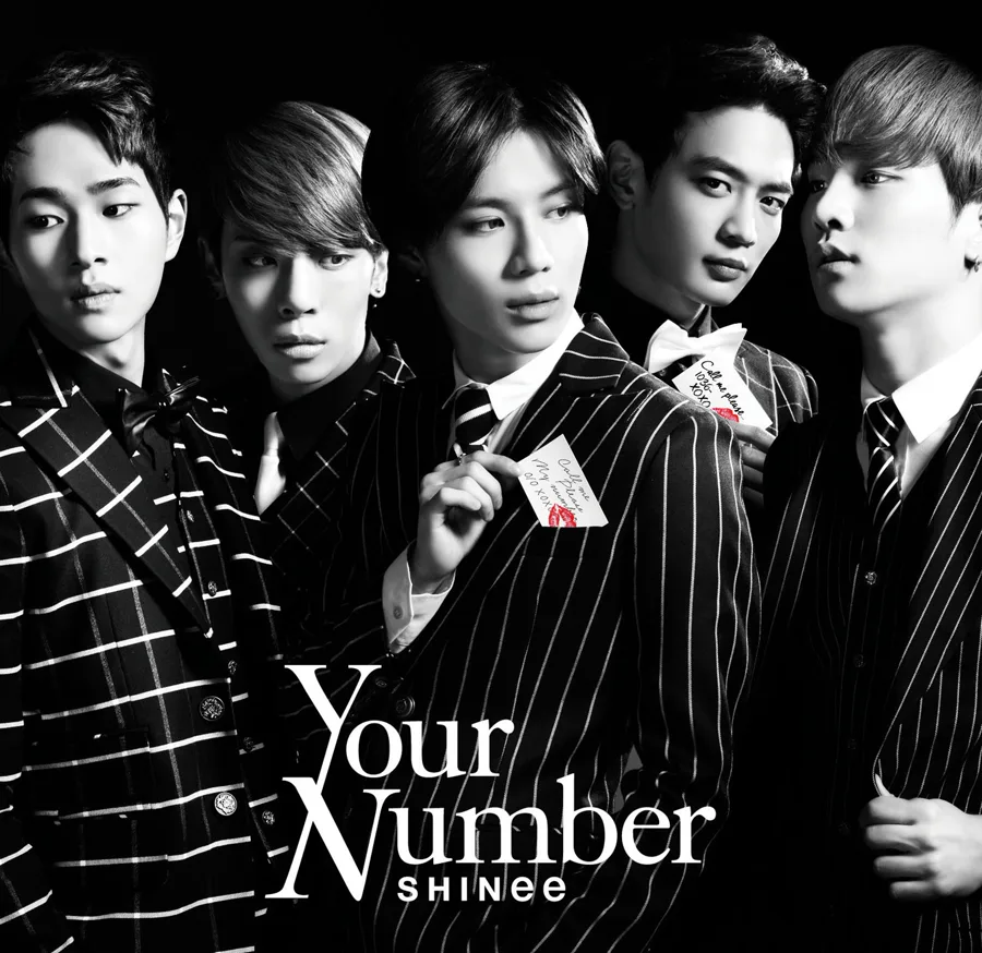 Pochette de l’album Your Number de SHINee