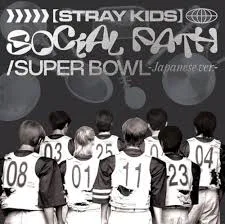 Pochette de l’album Social Path / Super Bowl -Japanese ver.- de Stray Kids
