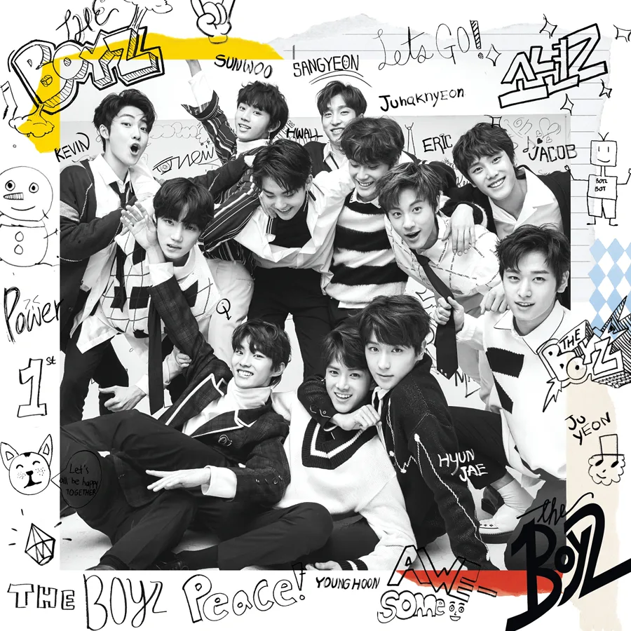 Pochette de l’album THE FIRST de THE BOYZ