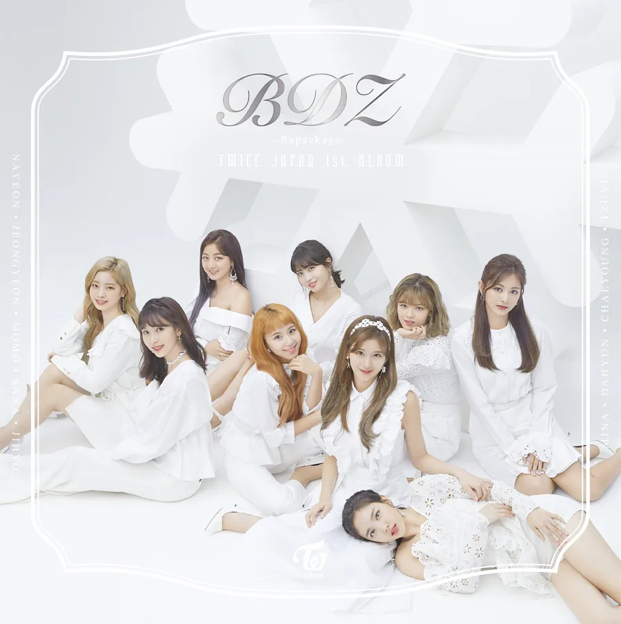 Pochette de l’album BDZ -Repackage- de TWICE