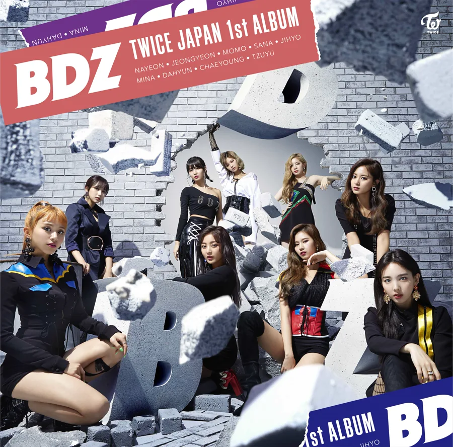 Pochette de l’album BDZ de TWICE