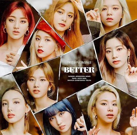 Pochette de l’album BETTER de TWICE