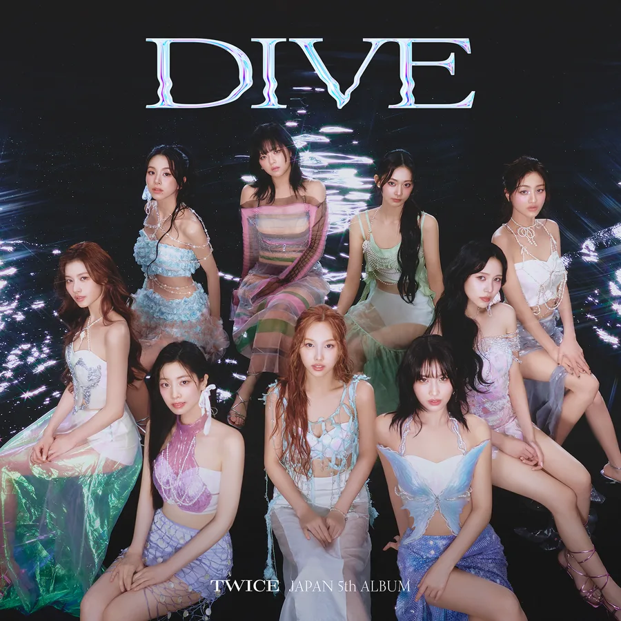 Pochette de l’album DIVE de TWICE