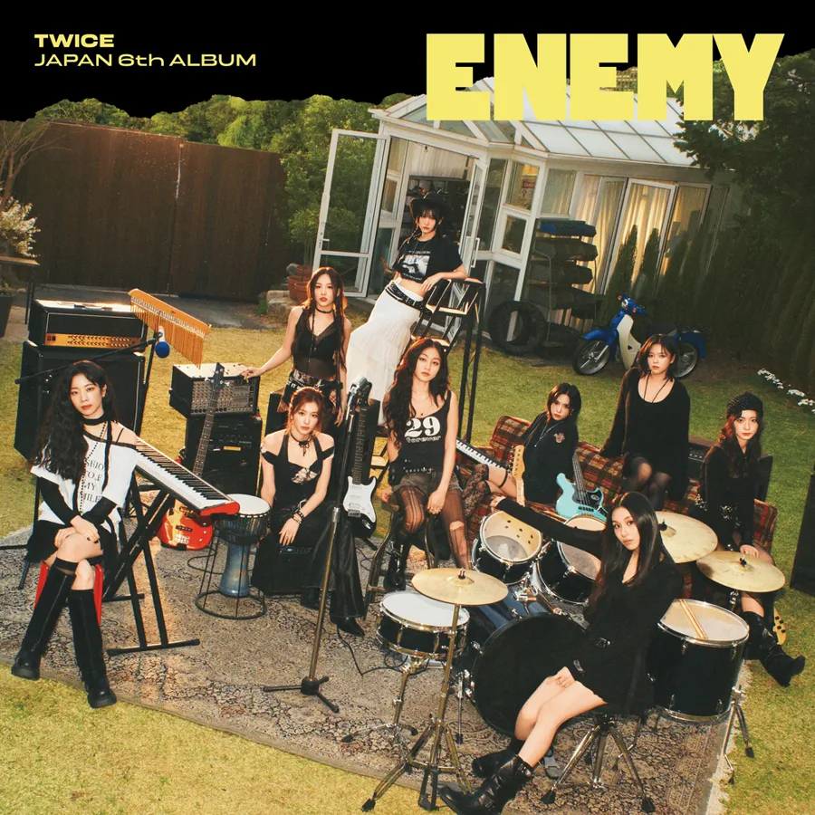 Pochette de l’album ENEMY de TWICE