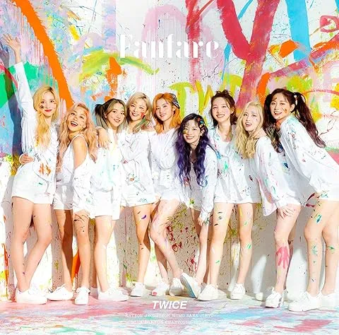 Pochette de l’album Fanfare de TWICE