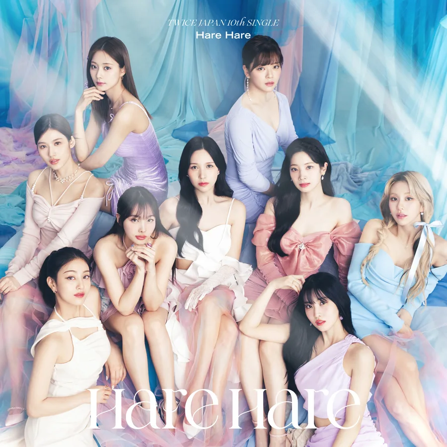 Pochette de l’album Hare Hare de TWICE