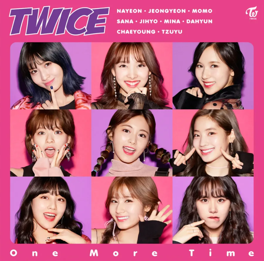 Pochette de l’album One More Time de TWICE