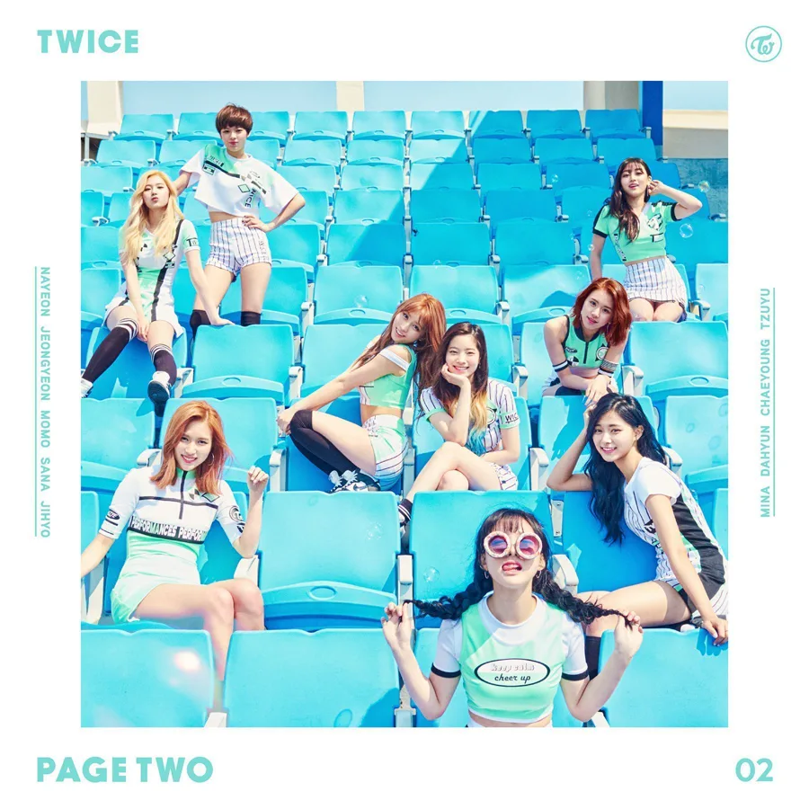 Pochette de l’album PAGE TWO de TWICE
