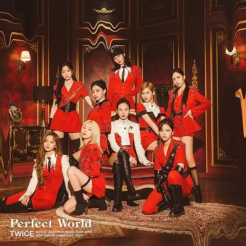 Pochette de l’album Perfect World de TWICE