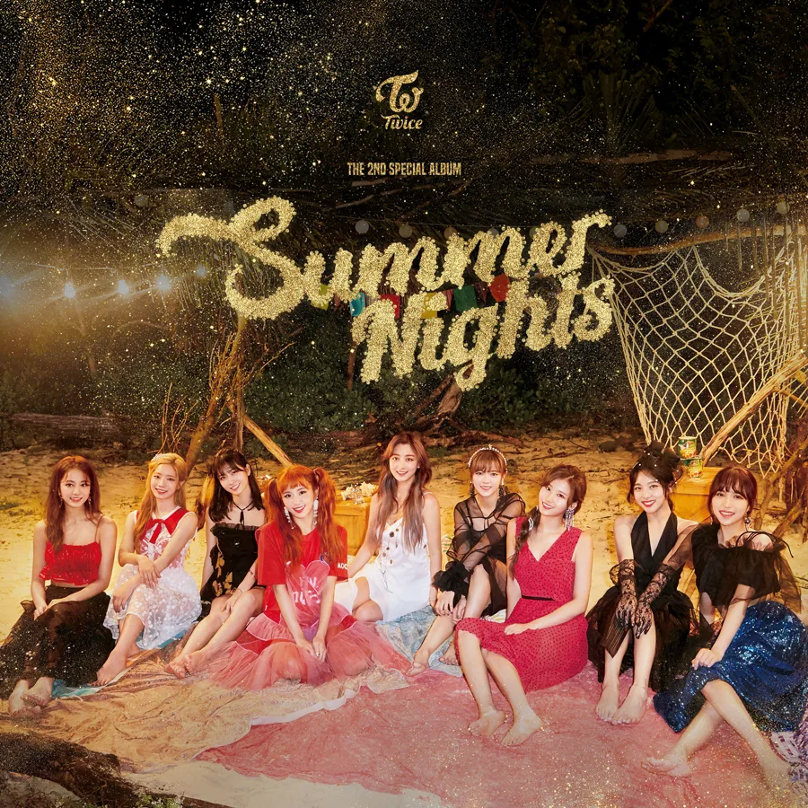 Pochette de l’album Summer Nights de TWICE