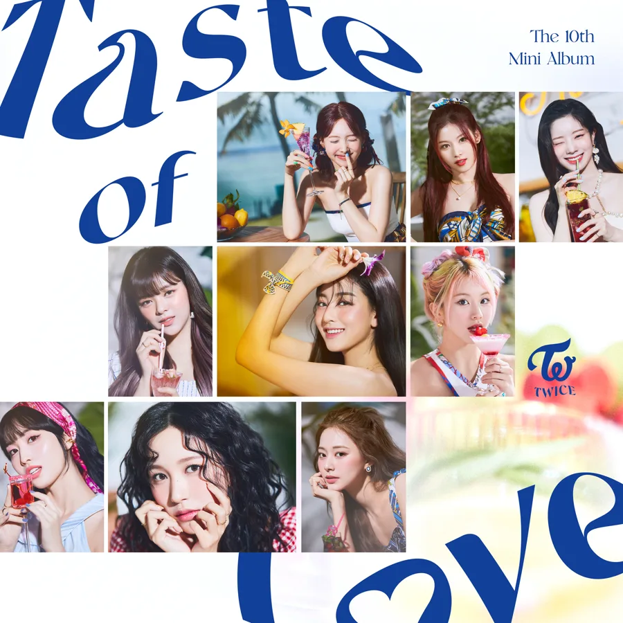 Pochette de l’album Taste of Love de TWICE
