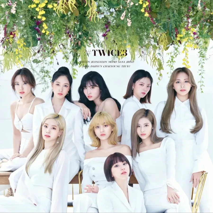 Pochette de l’album #TWICE3 de TWICE