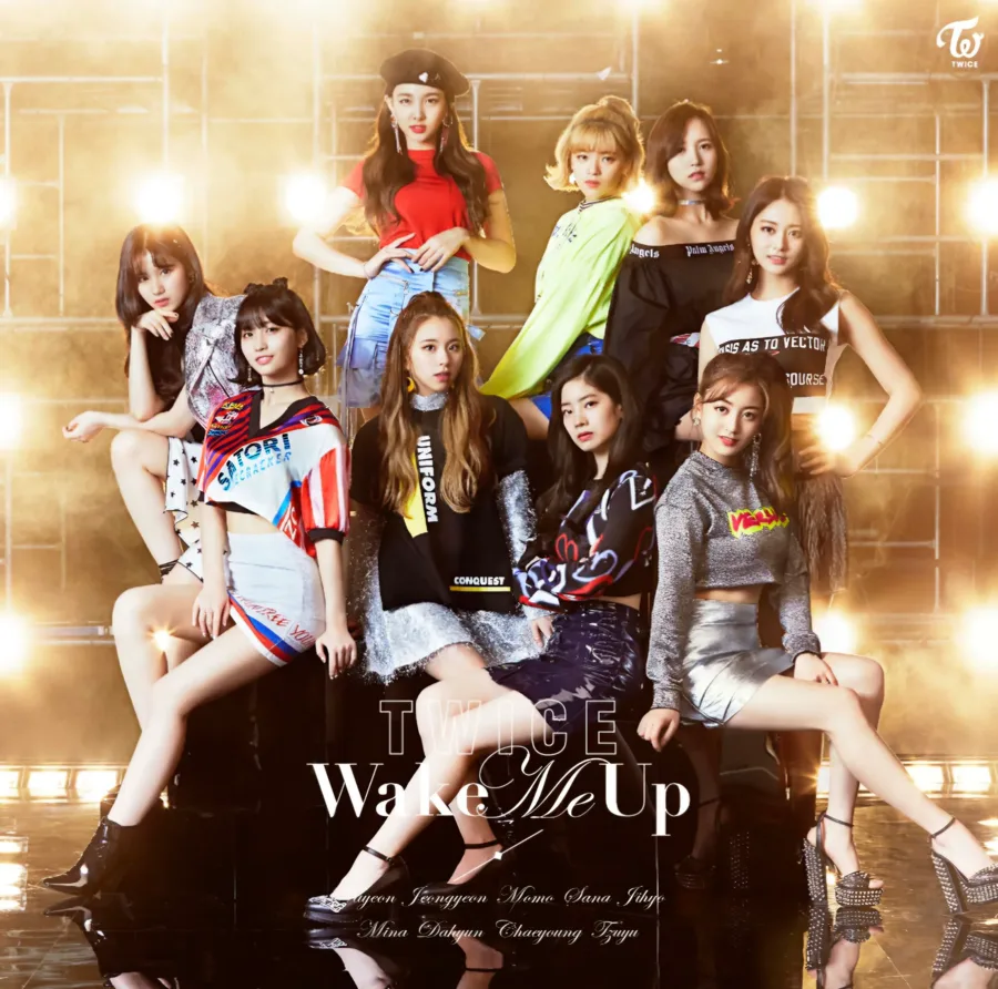 Pochette de l’album Wake Me Up de TWICE
