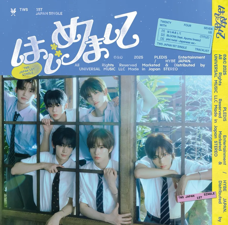 Pochette de l’album Nice to see you again de TWS