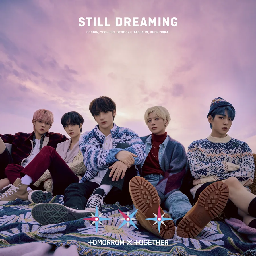 Pochette de l’album STILL DREAMING de TXT
