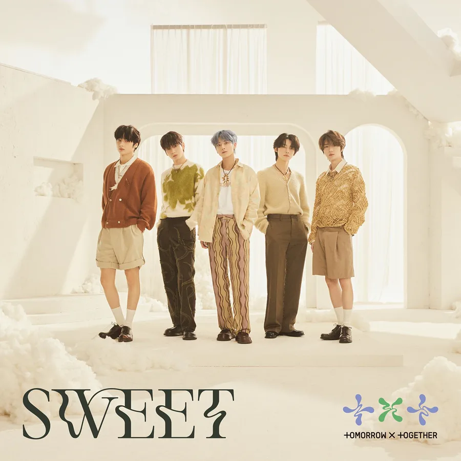 Pochette de l’album SWEET de TXT