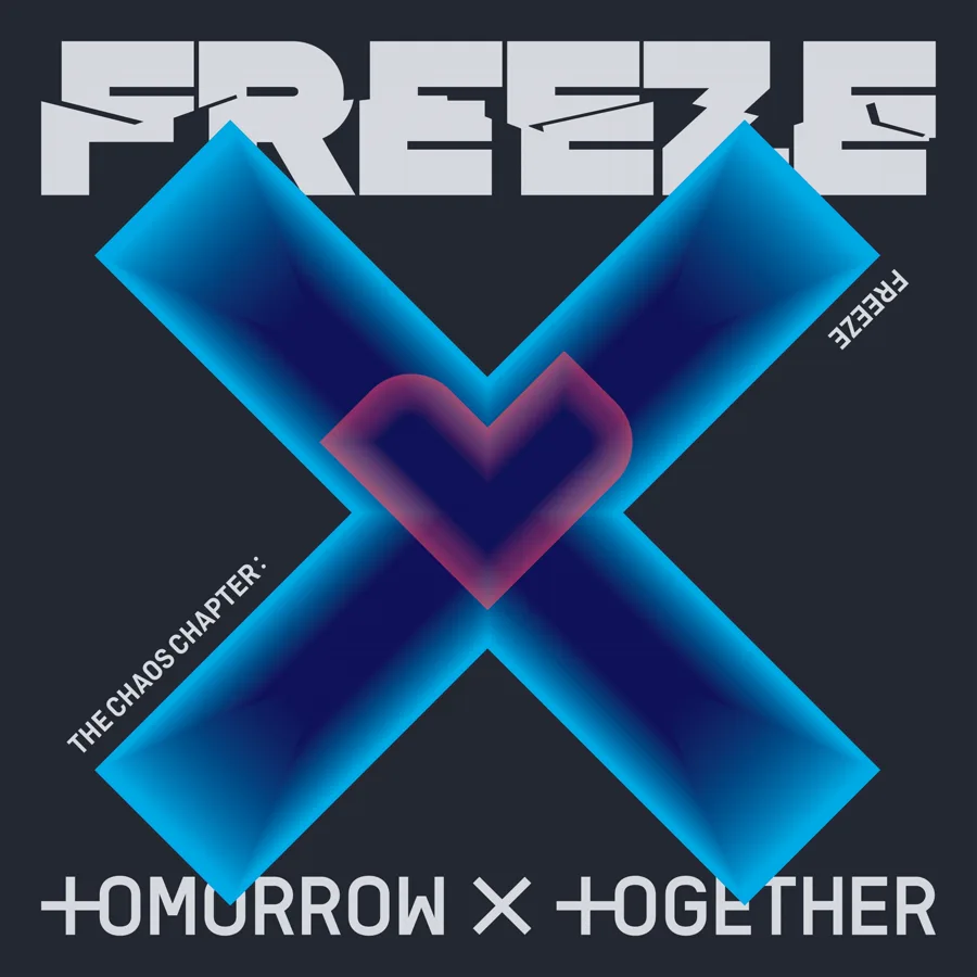 Pochette de l’album The Chaos Chapter: FREEZE de TXT